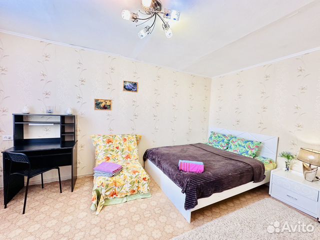 

1-к. квартира, 34 м², 2 кровати
