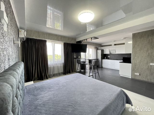 

Квартира-студия, 42 м², 1 кровать