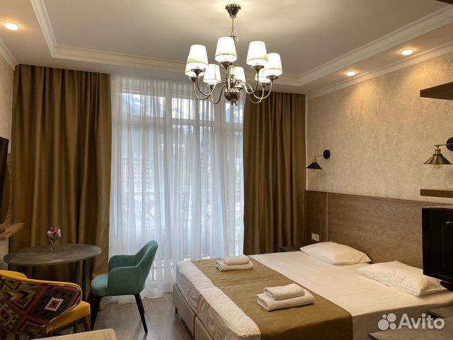 

Квартира-студия, 28 м², 2 кровати
