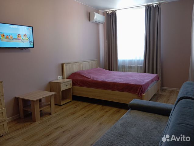 

1-к. квартира, 46 м², 3 кровати