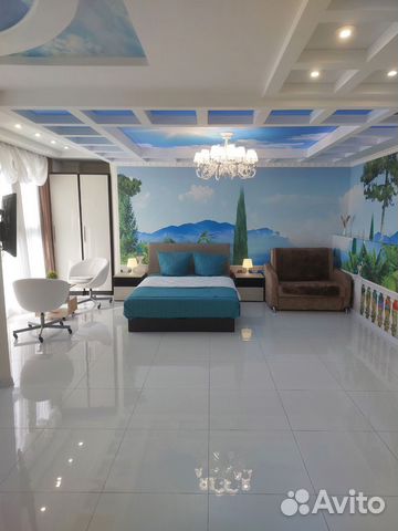 

Квартира-студия, 50 м², 2 кровати
