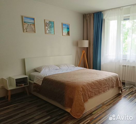 

1-к. квартира, 38 м², 3 кровати