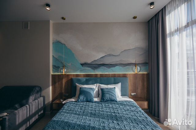 

Квартира-студия, 30 м², 2 кровати