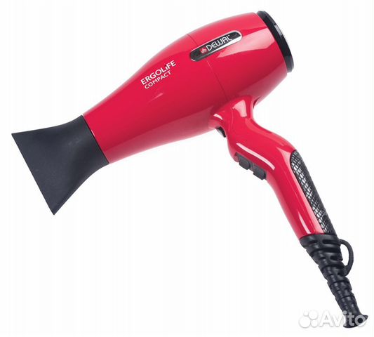 Фен для волос Dewal ErgoLife Compact 03-002 Red