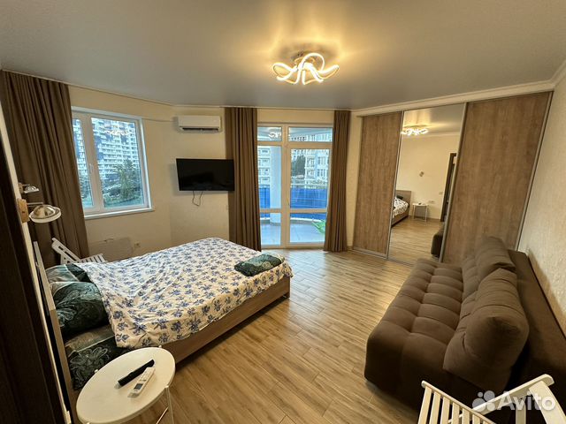 

1-к. квартира, 33 м², 2 кровати