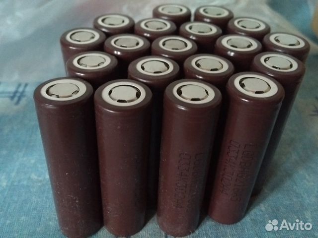Аккумуляторы 18650 LG HG2 3000mAh 3.7V до 35A