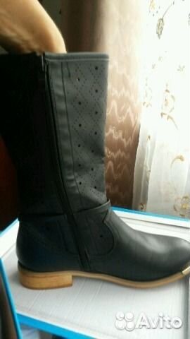 Сапоги весна осень новые