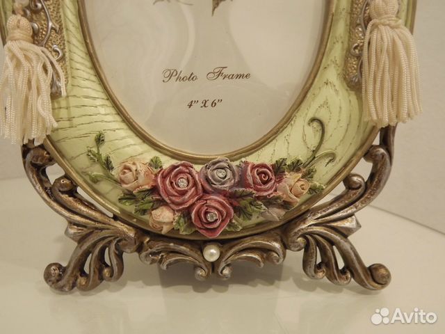Овальная рамка 
