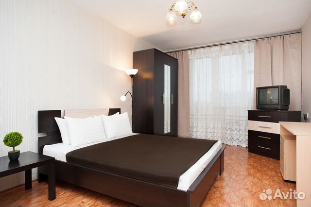

1-к. квартира, 38 м², 2 кровати