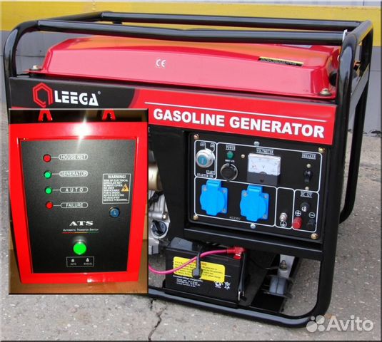 Купить генератор 5 квт с автозапуском. Генератор бензиновый Leega. Бензиновый Генератор 12 КВТ С автозапуском. Генератор Leega 11000. Бензогенератор для дома с автозапуском 7квт.