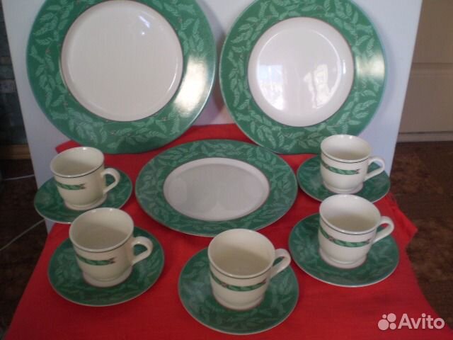 Неполный сервиз французский фирмы Arcopal
