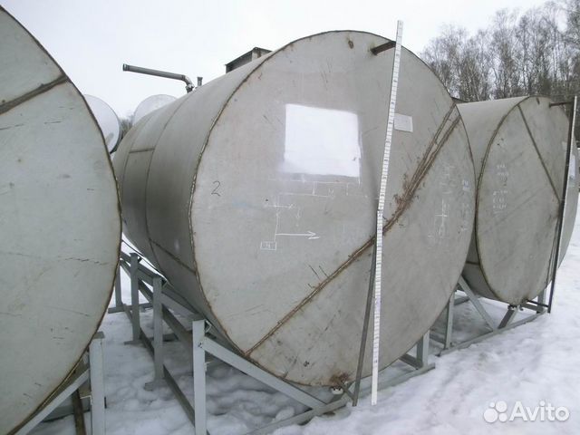 Емкость 8.5м3 нерж