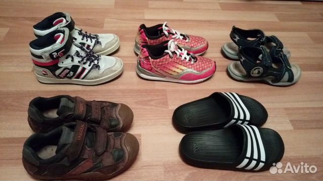 Ботинки Geox р.29;Adidas р.30и32;Waikiki p.30