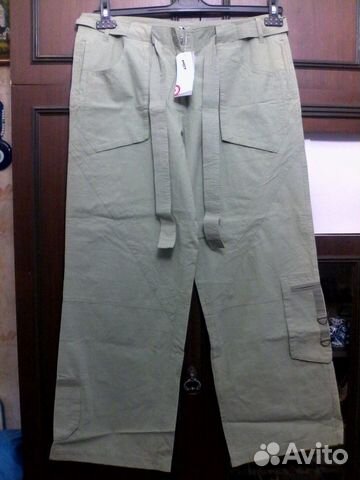 Брюки.Бриджи.Капри.Лето.Новое.р.48-50-52 Брюки.Бриджи.Капри.Лето.Новое.р.48-50-52