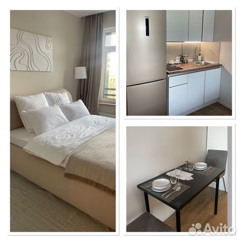 

Квартира-студия, 26 м², 2 кровати