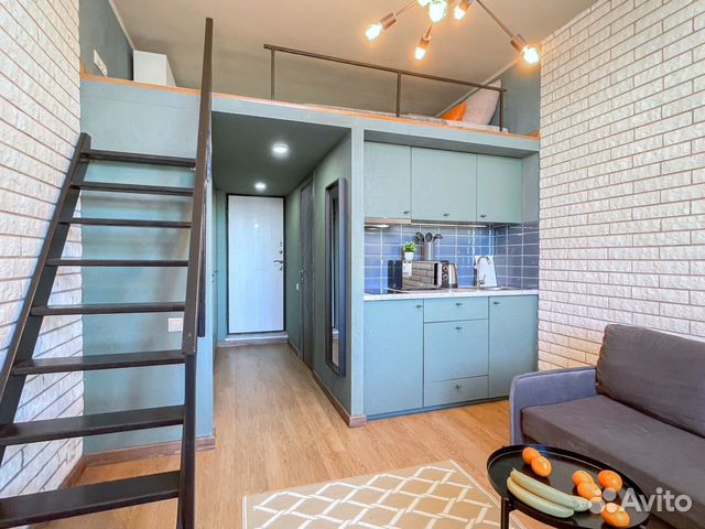

Квартира-студия, 23 м², 2 кровати