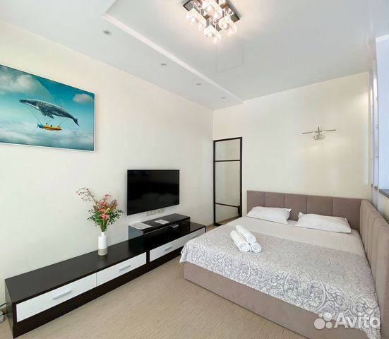 

Квартира-студия, 40 м², 3 кровати