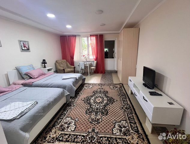 

1-к. квартира, 40 м², 3 кровати