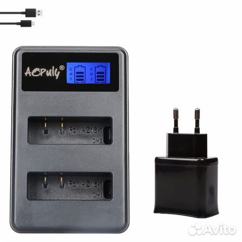 USB Зарядное Устройство на 2 аккумулятора USB Зарядное Устройство на 2 аккумулятора