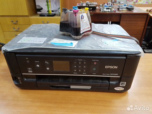 Мфу Epson SX525WD с снпч