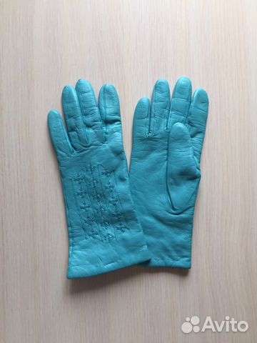 Перчатки из натуральной кожи