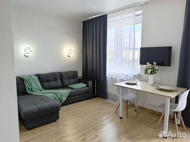 

Квартира-студия, 30 м², 1 кровать