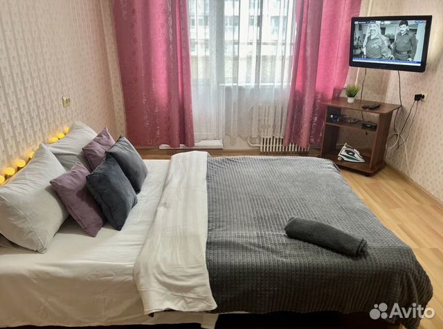 

1-к. квартира, 41 м², 2 кровати