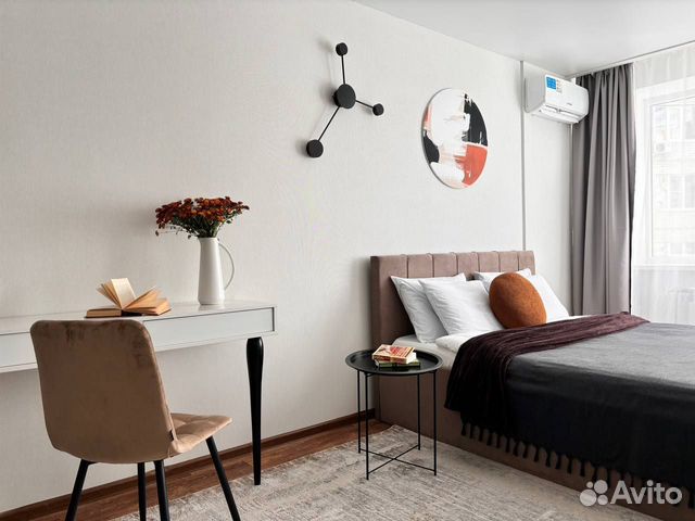 

1-к. квартира, 45 м², 2 кровати