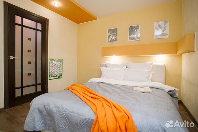 

1-к. квартира, 45 м², 2 кровати