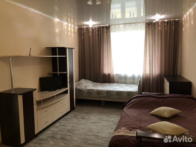 

1-к. квартира, 37 м², 3 кровати