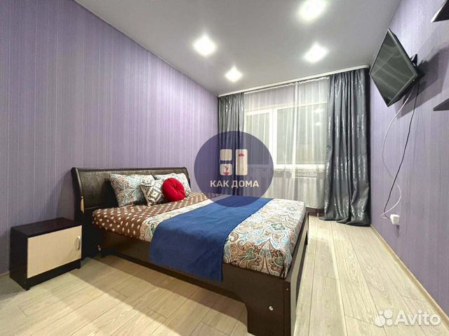 

1-к. квартира, 38,3 м², 2 кровати