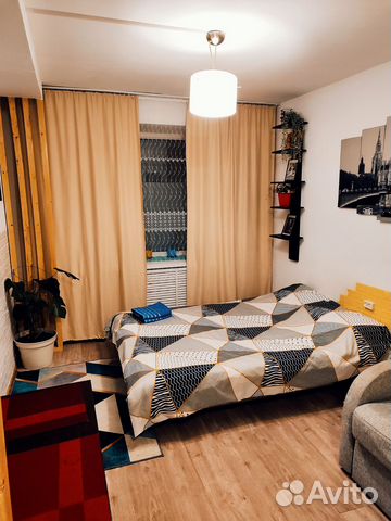 

Квартира-студия, 16 м², 1 кровать