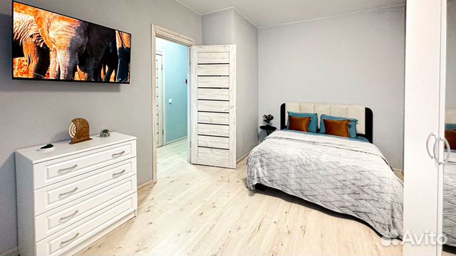 

1-к. квартира, 37 м², 1 кровать