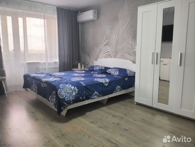 

Квартира-студия, 38 м², 2 кровати