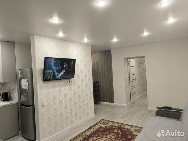 

2-к. квартира, 43,5 м², 2 кровати