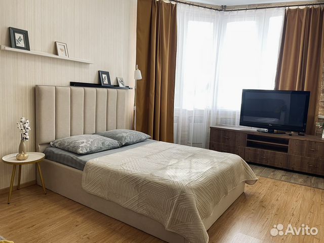 

1-к. квартира, 52 м², 2 кровати