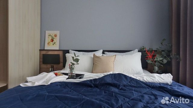 

1-к. квартира, 50 м², 2 кровати