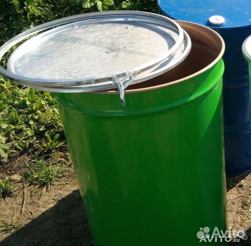 Железные бочки толстостенныеполив душ слив с крыш