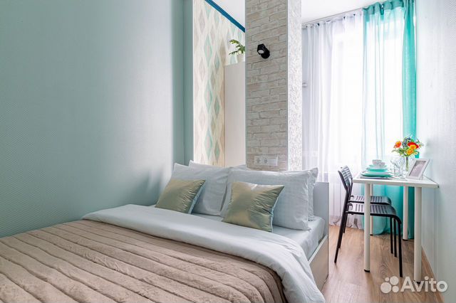 

Квартира-студия, 17 м², 1 кровать