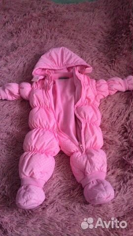 Комбинезон демисезон для девочки Baby Go рост 68 с Комбинезон демисезон для девочки Baby Go рост 68 с