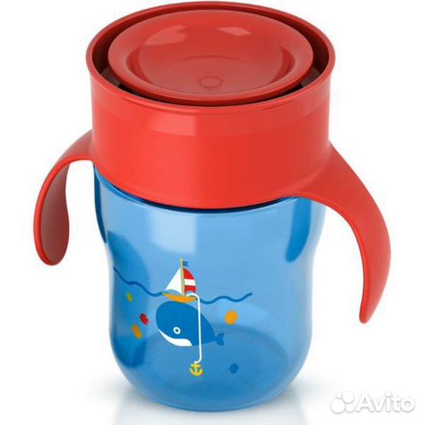 Чашка поильник, непроливайка avent