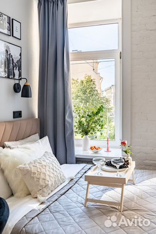 

Квартира-студия, 22 м², 2 кровати