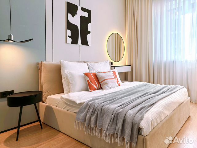

1-к. квартира, 48 м², 2 кровати