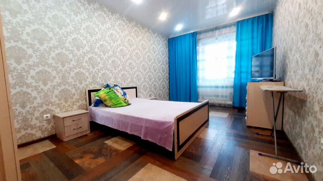 

1-к. квартира, 55 м², 2 кровати