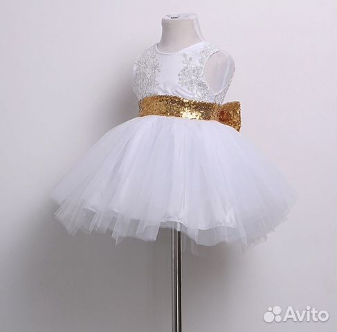 Нарядное платье на 1 годик