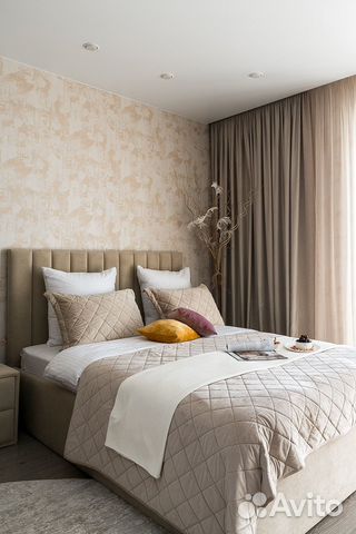 

Квартира-студия, 33 м², 2 кровати