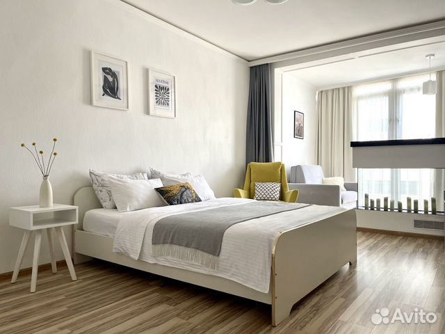 

1-к. квартира, 51 м², 2 кровати