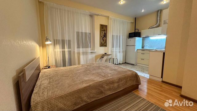 

Квартира-студия, 29 м², 2 кровати