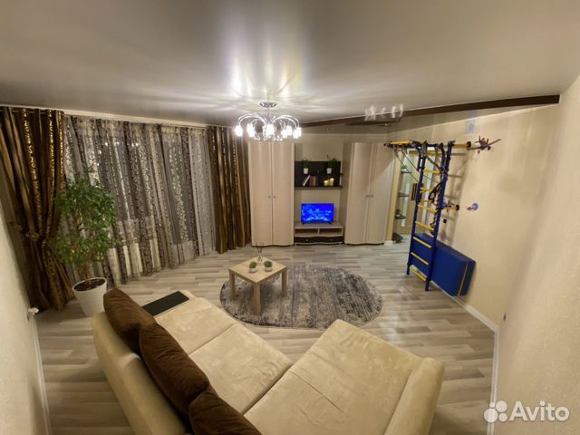 

1-к. квартира, 52 м², 2 кровати