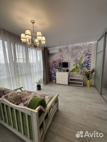 

Квартира-студия, 38 м², 2 кровати